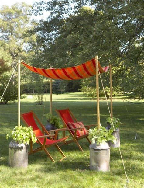 Outdoor Living Decorating and Party Ideas | Laura Trevey Lifestyle | Diy canopy, Diy backyard ...