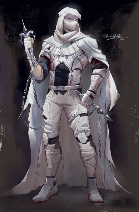 Moon Knight suit concept art by Bluemist72 : r/MoonKnight