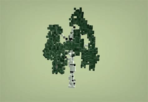 Creating A Low Scale Birch Tree — Voxel Max