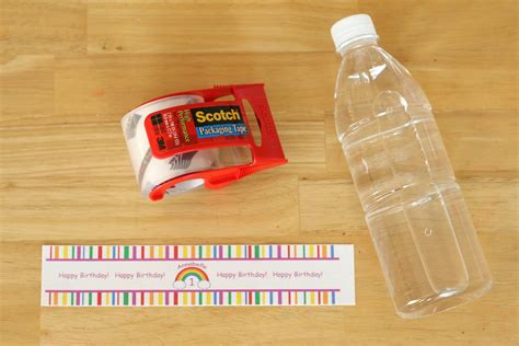 Glorious Treats: {How-to} Make Custom Water Bottle Labels