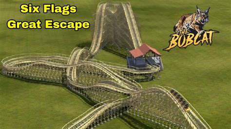 Six Flags Great Escape NEW 2024 The Bobcat Roller Coaster! - YouTube