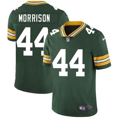 Antonio Morrison Packers Jersey Custom Sewn-on Patches Mens Womens ...