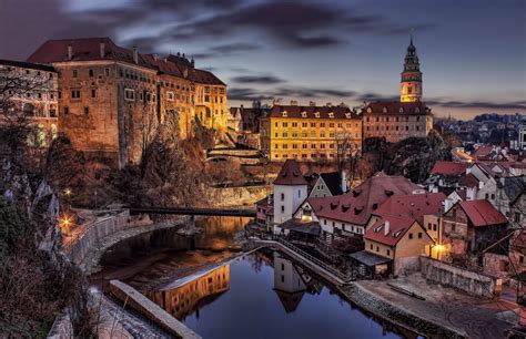 Beautiful Cesky Krumlov, Czech Republic