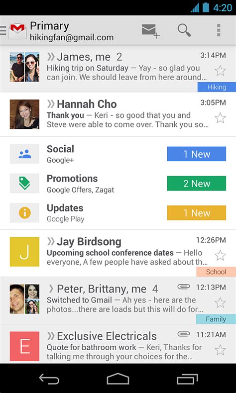 The new Gmail inbox automatically sorts your emails | Techtites