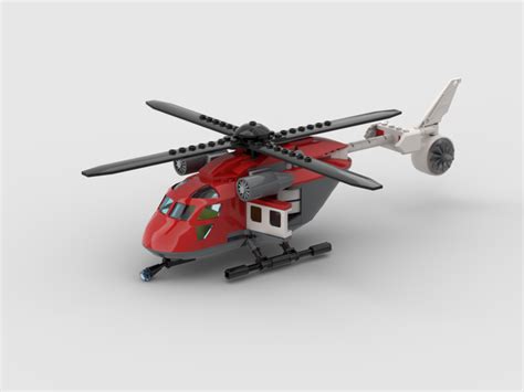 LEGO MOC Helicopter by AndresAV | Rebrickable - Build with LEGO