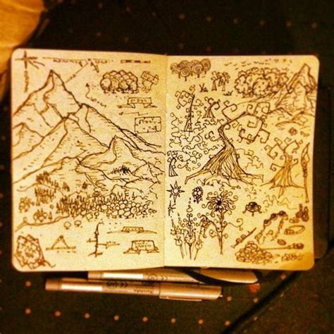 Billiam Babble's Babble Scribble - map practice in notepad. | Fantasy map, Fantasy map making ...