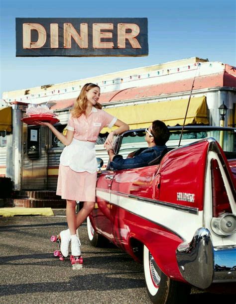 Idea by John Church on Vintage Scenes & Posters | Vintage diner, Retro diner, American diner