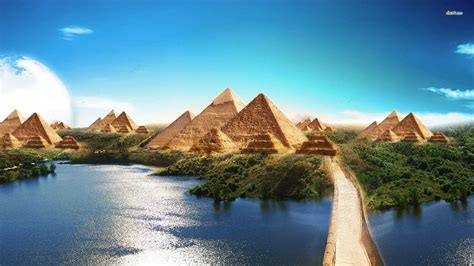 Pyramids Wallpapers - Top Free Pyramids Backgrounds - WallpaperAccess