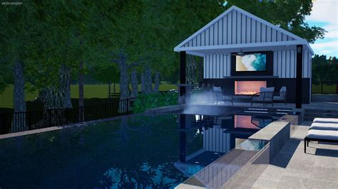 Midlothian Pool Design - CREATIVEscapes