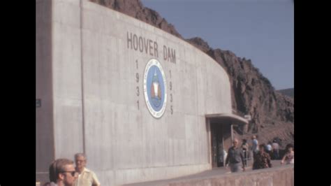 Hoover Dam 1983 archive footage