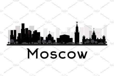 Moscow city skyline silhouette – Artofit