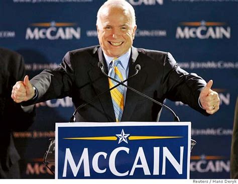 McCain hits paydirt in Golden state - SFGate