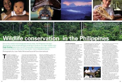 Wildlife conservation in the Philippines