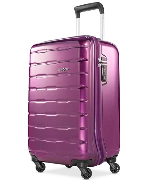 Samsonite Spin Trunk 21" Carry On Hardside Spinner Suitcase in Purple ...