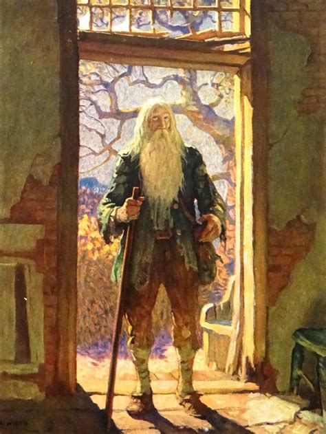 Art by N. C. Wyeth from "Rip Van Winkle" by Washington Irv… | Flickr