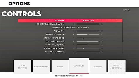 Controls settings in The Crew 2 - The Crew 2 Game Guide | gamepressure.com