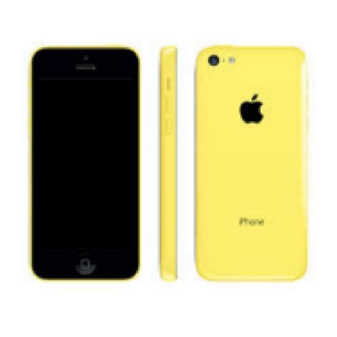 Apple iPhone 5c, Unlocked, Yellow, 16 GB, 4 in Screen - Tanga