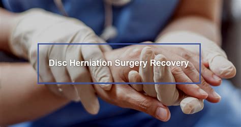 Disc Herniation Surgery Recovery - Dr. Kevin Pauza, The Discseel ...