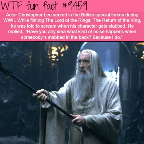 christopher lee wtf fun fact