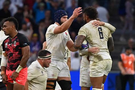 Farrell sends England into World Cup semi-finals with Fiji win | The ...