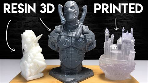 RESIN 3D PRINTER | AMAZING RESIN 3D PRINTED OBJECTS - YouTube