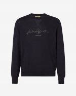 Men's blue Circle knitted sweatshirt | Corneliani
