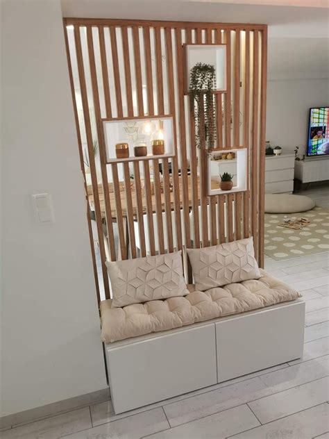 Top 20 modern living room partition wall design 2022 room divider ideas ...