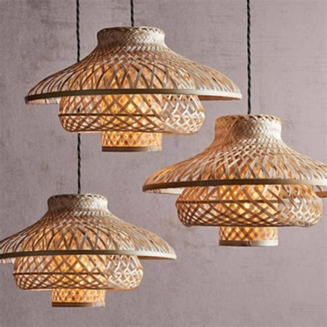 CEILING LAMPSHADES | Ceiling shades, Rattan lamp, Rattan pendant light