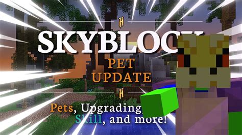 The New Hypixel Skyblock Pets Update Is OP! - YouTube