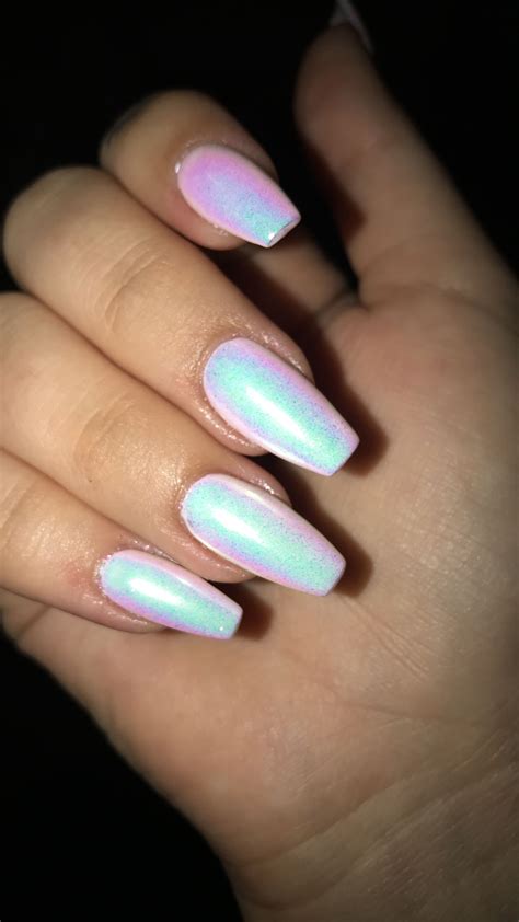 Pin by Nail Design Art Digest on NAILzzz | Holographic glitter nails ...