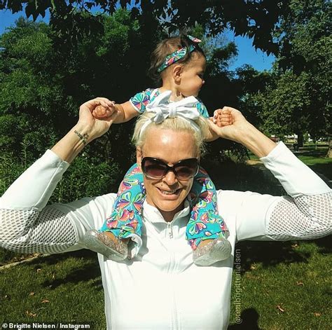 Brigitte Nielsen, 55, shares cute collection of snaps of daughter Frida ...