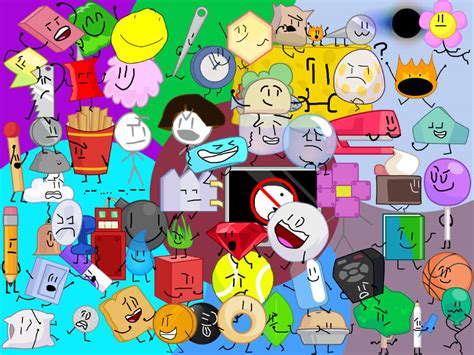 BFB Contestants by domobfdi on DeviantArt