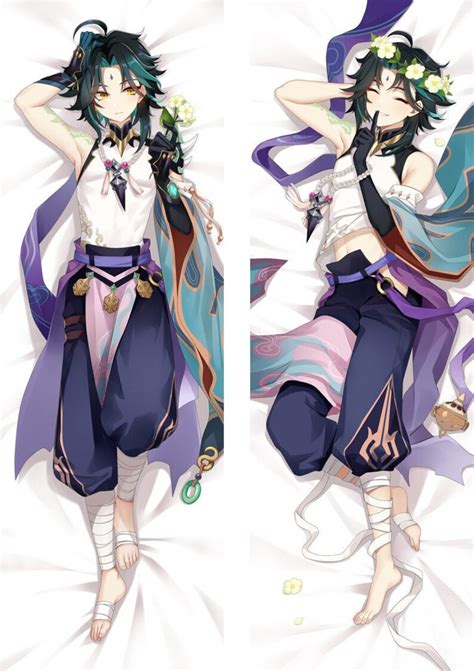 Genshin Impact Xiao Dakimakura Anime Hugging Body Pillow Cover | Etsy