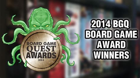 2014 Board Game Award Winners - Board Game Quest