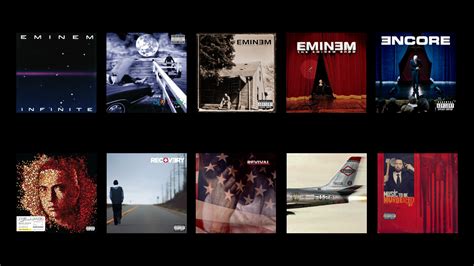 Eminem albums wallpaper : r/Eminem