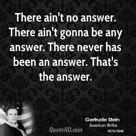 Gertrude Stein Quotes. QuotesGram