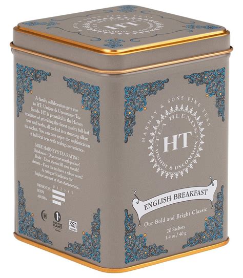 Harney & Sons HT English Breakfast Tea (20 Sachets) – Premium Teas