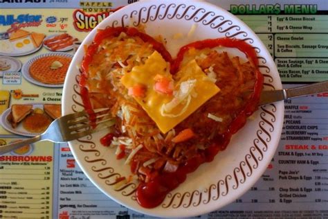 Waffle House Gets Fancy for Valentine's Day - The Krazy Coupon Lady