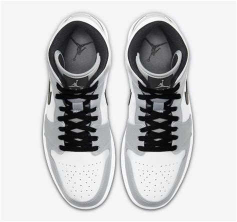 Air Jordan 1 Mid Light Smoke Grey 554724-092 Release Date Info | SneakerFiles