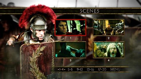 The Eagle (2011) - DVD Movie Menus