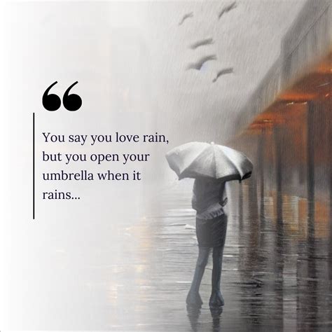 Rain Love Quotes And Sayings