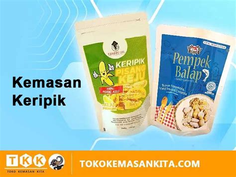 Jual Kemasan Keripik, Cocok Untuk Semua Jenis Keripik - Toko Kemasan Kita