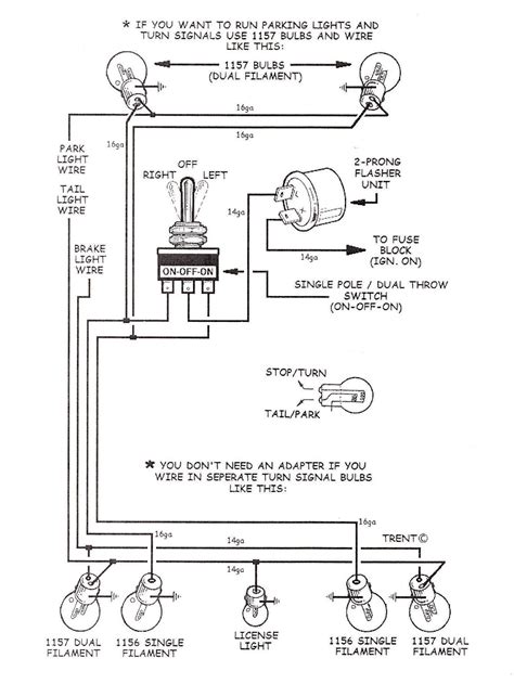 Turn Signal Flasher Relay Wiring Diagram | Motorcycle wiring ...