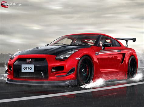 Nissan GTR prepared body kit style - Finished Projects - Blender Artists Community