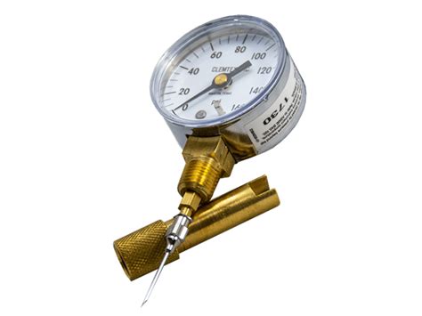 Hypodermic Needle Pressure Gauge For Abrasive Blast Cleaning