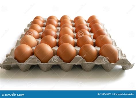 Eggs in the egg tray stock image. Image of eating, natural - 139543553