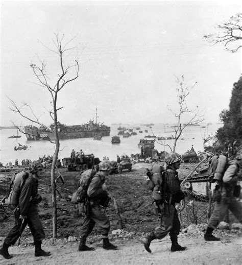 US Navy LST at Okinawa Beaches | World War Photos