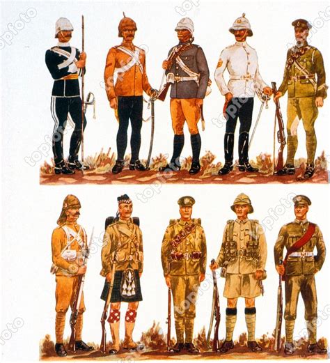 Great Britain Uniforms Uniforms of the 19th and 20th century: British ...