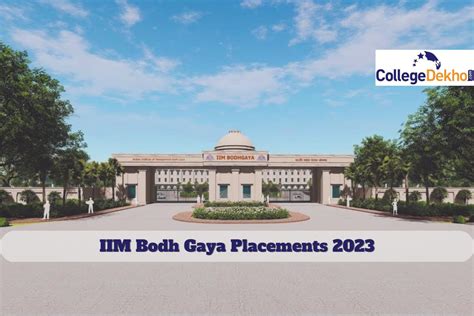 IIM Bodh Gaya Final Placements 2023: 97 Offers Recorded; Highest ...