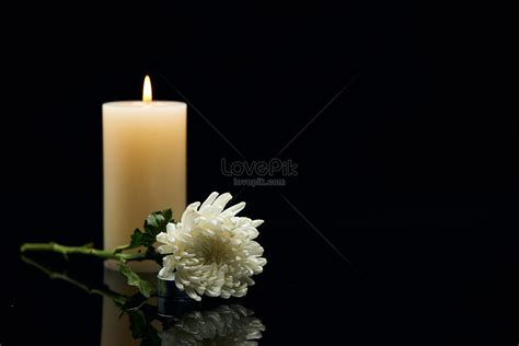 Pray For Blessing Burn Candles Black Background Picture And HD Photos | Free Download On Lovepik